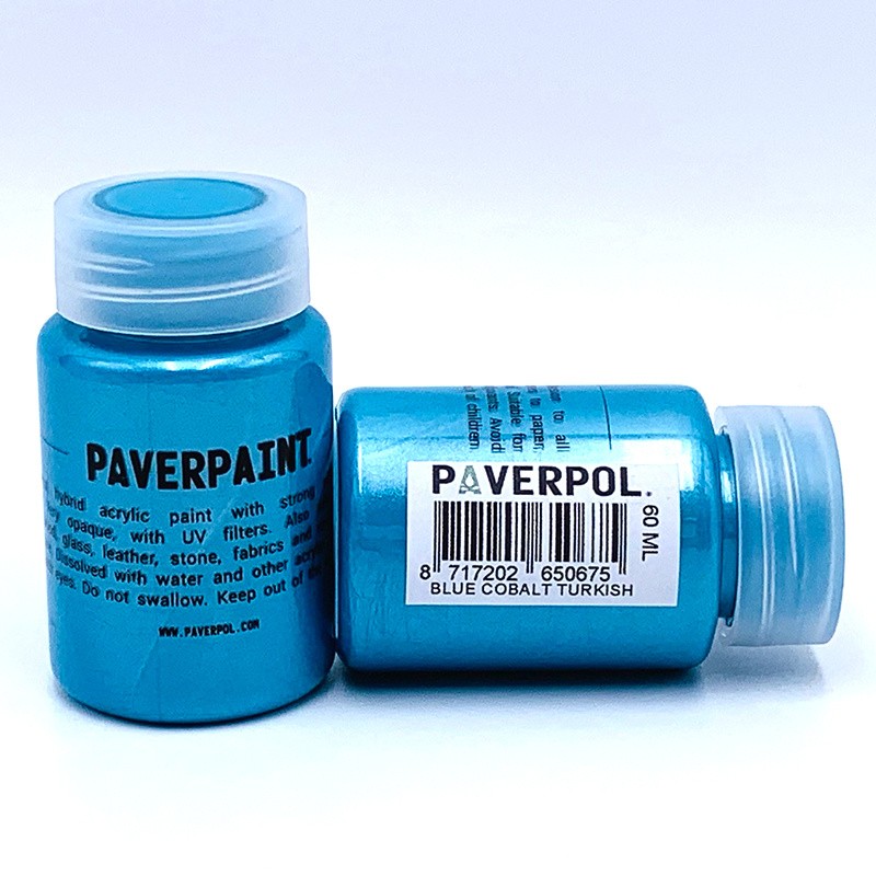  Paverpaint farba metaliczna Niebieski Kobalt 60ml